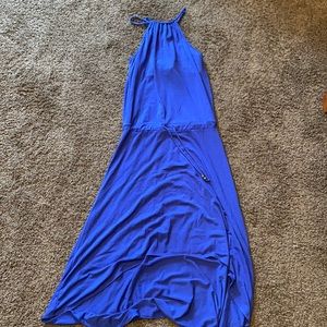 Athleta Malti Maxi Dress in Cerulean Blue